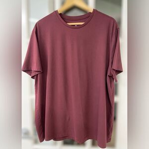 Goodfellow & Co. Men’s Crew Neck Burgundy Tee Size XXL NWOT